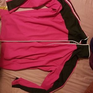 Multi colored windbreaker